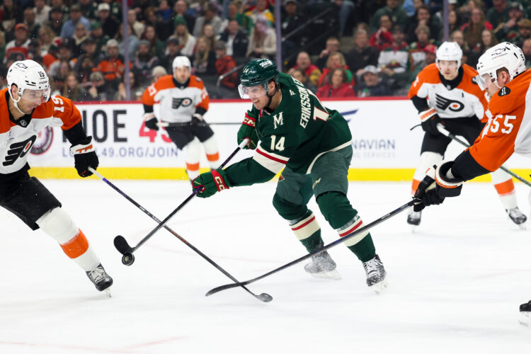 Wild beat Panthers on Eriksson Ek's late goal